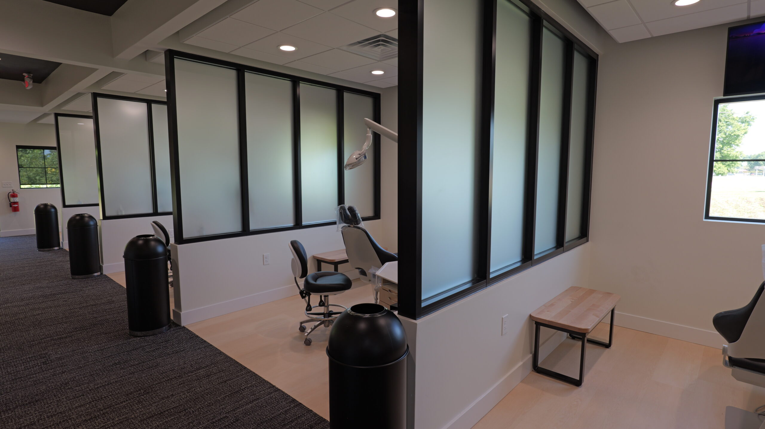 Open orthodontic treatment area at Haverkos Family Orthodontics
